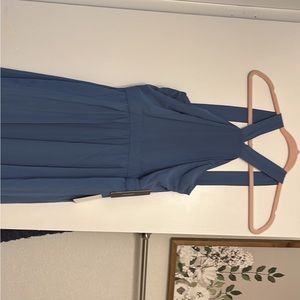 Blue bridesmaids lulus dress NWT never worn